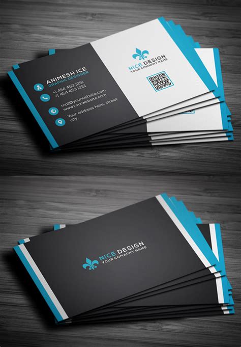 30 Free Business Card PSD Templates & Mockups | Design | Graphic Design Junction
